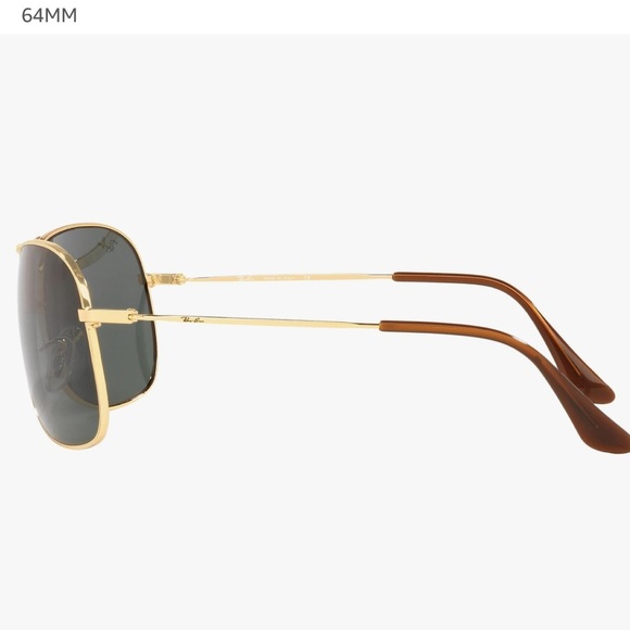 Ray-Ban 3267 Aviator Sunglasses. - Picture 4 of 8